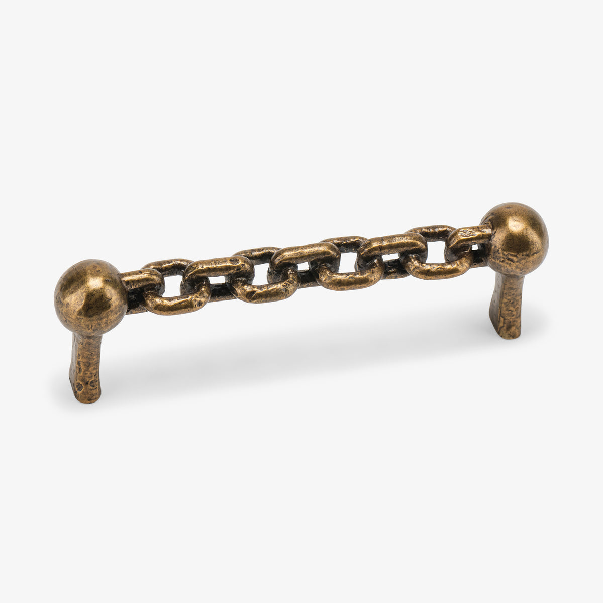 Bennett Chain Pull (4" C-C) - Burnished Brass