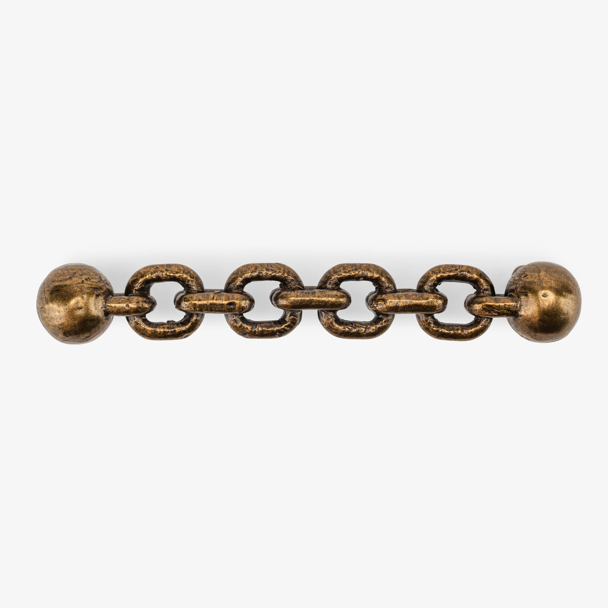 Bennett Chain Pull (4" C-C) - Burnished Brass