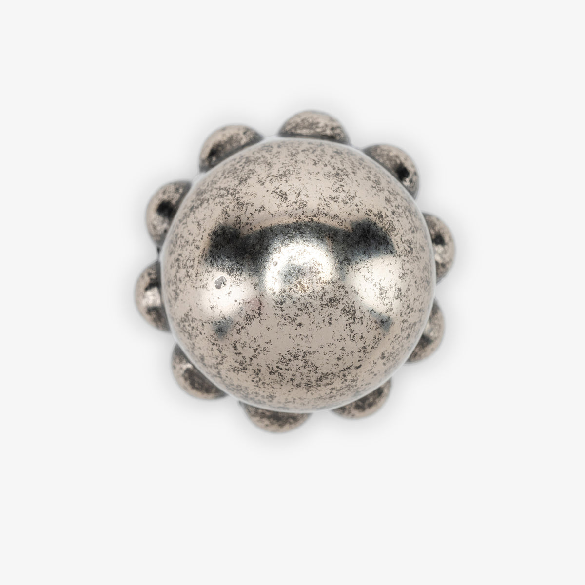 Paloma 1.20" Solid Brass Knob - Antique Nickel