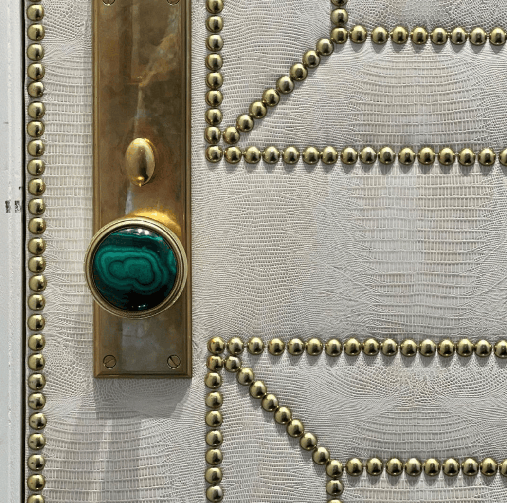 Modern Matter New Lane 1.40" Custom Knob - Burnished Brass Knob