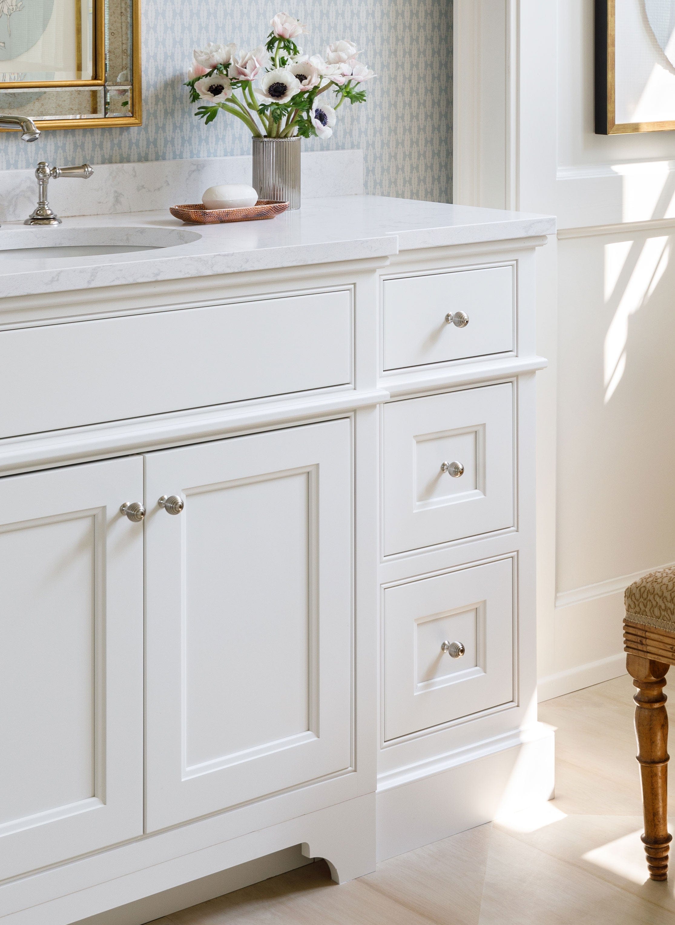 Q: Do you have a preferred finish for hardware?