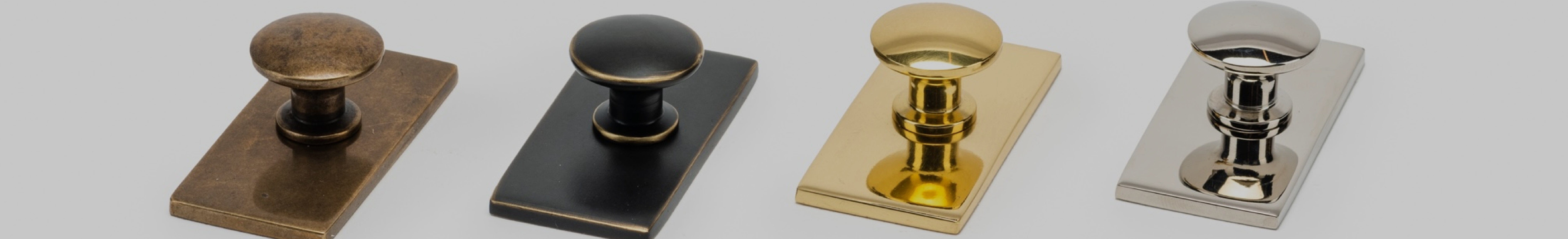 Simple Backplate Decorative Cabinet Hardware Backplates | Modern Matter