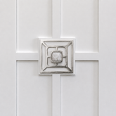 Benson 1.75" Custom Knob w/ Benson 5" Backplate -  Polished Nickel