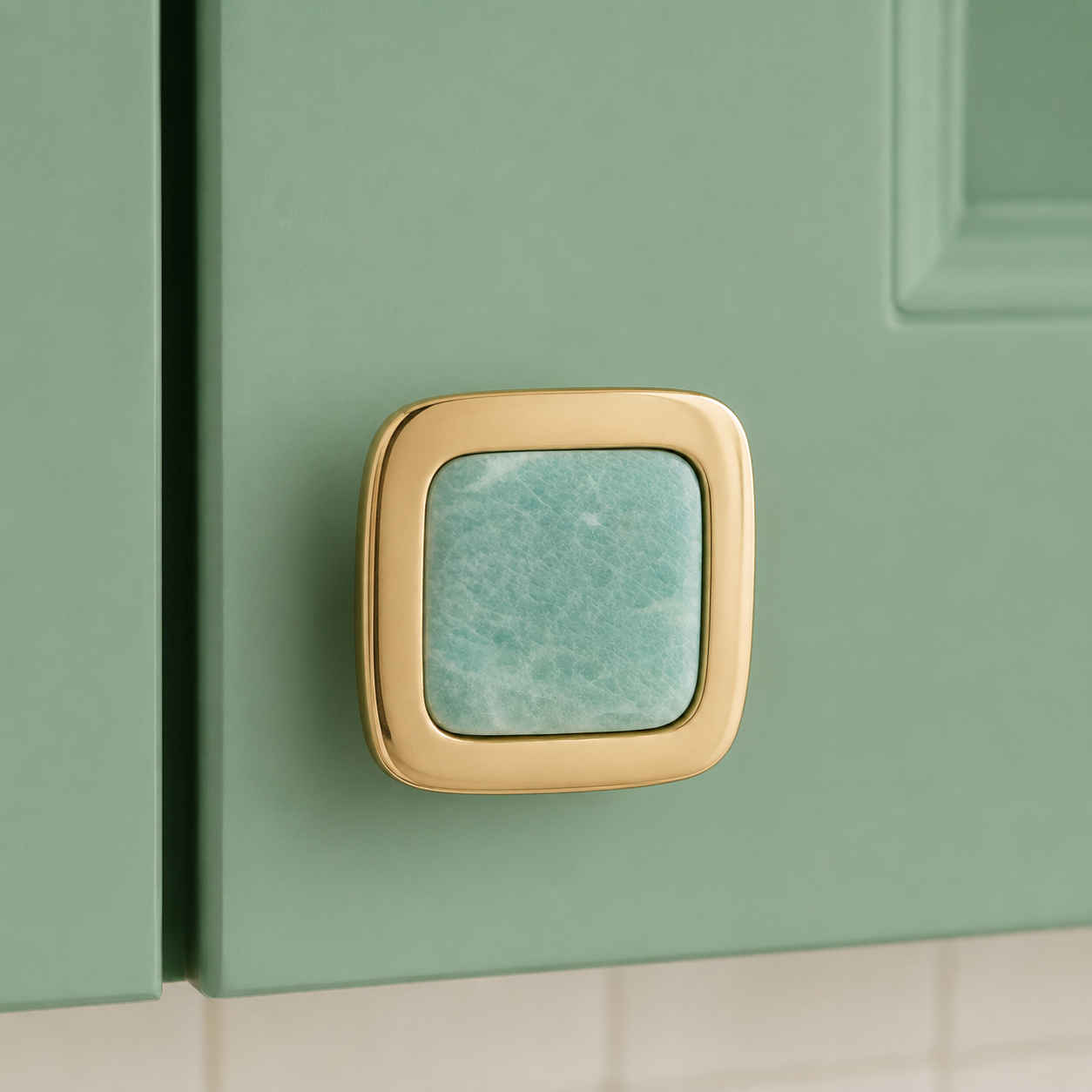 Benson 1.75" Custom Knob - Polished Brass