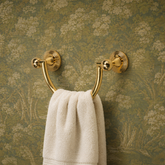 Briar 10” Brass U-Shape Towel Bar