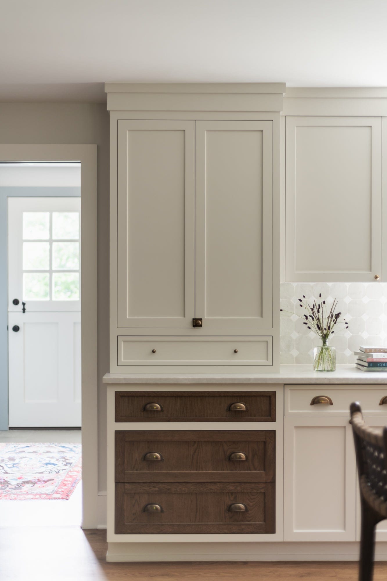 Q: Why did you select the Clementine and Pixie Collection for this kitchen?