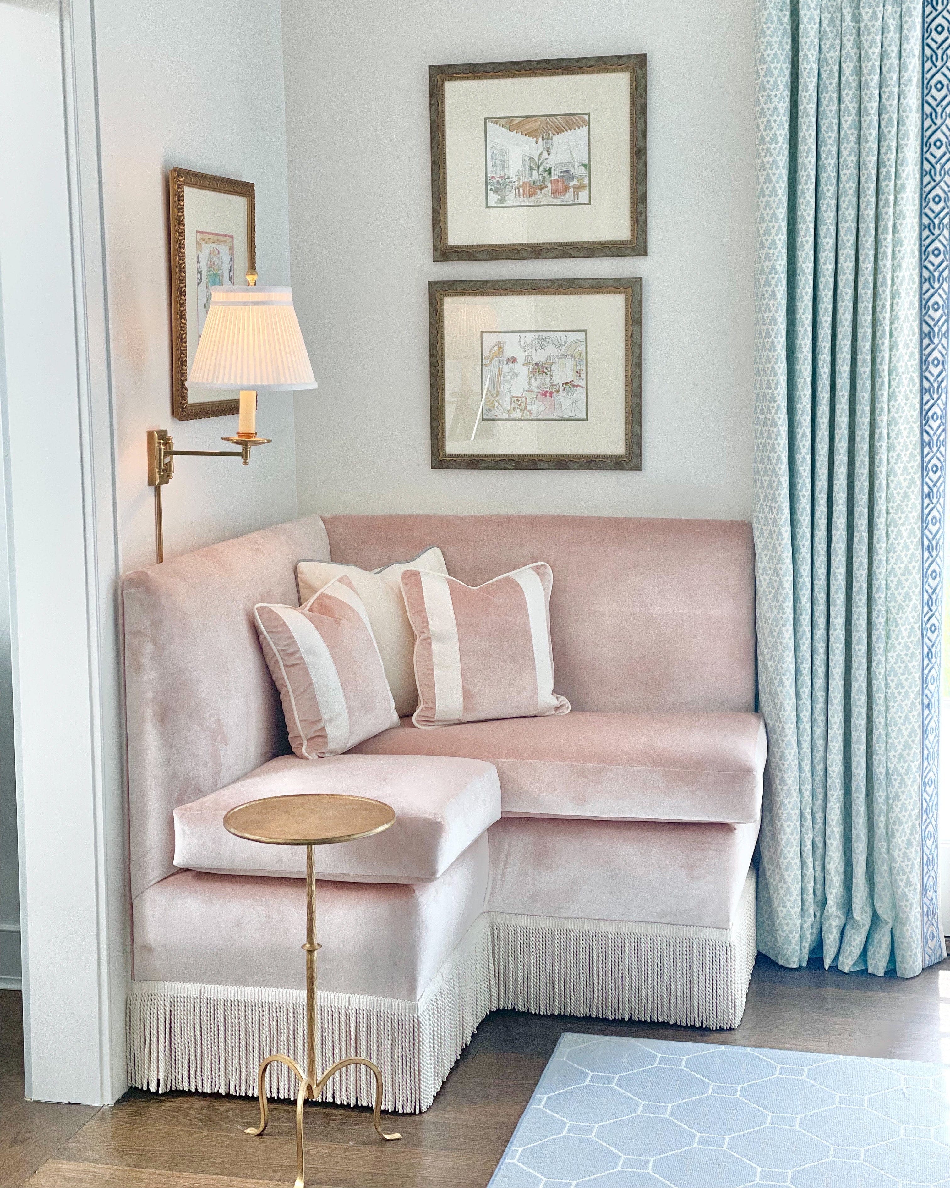 Q: We love the beautiful blue spaces you have designed. What is your favorite color blue?