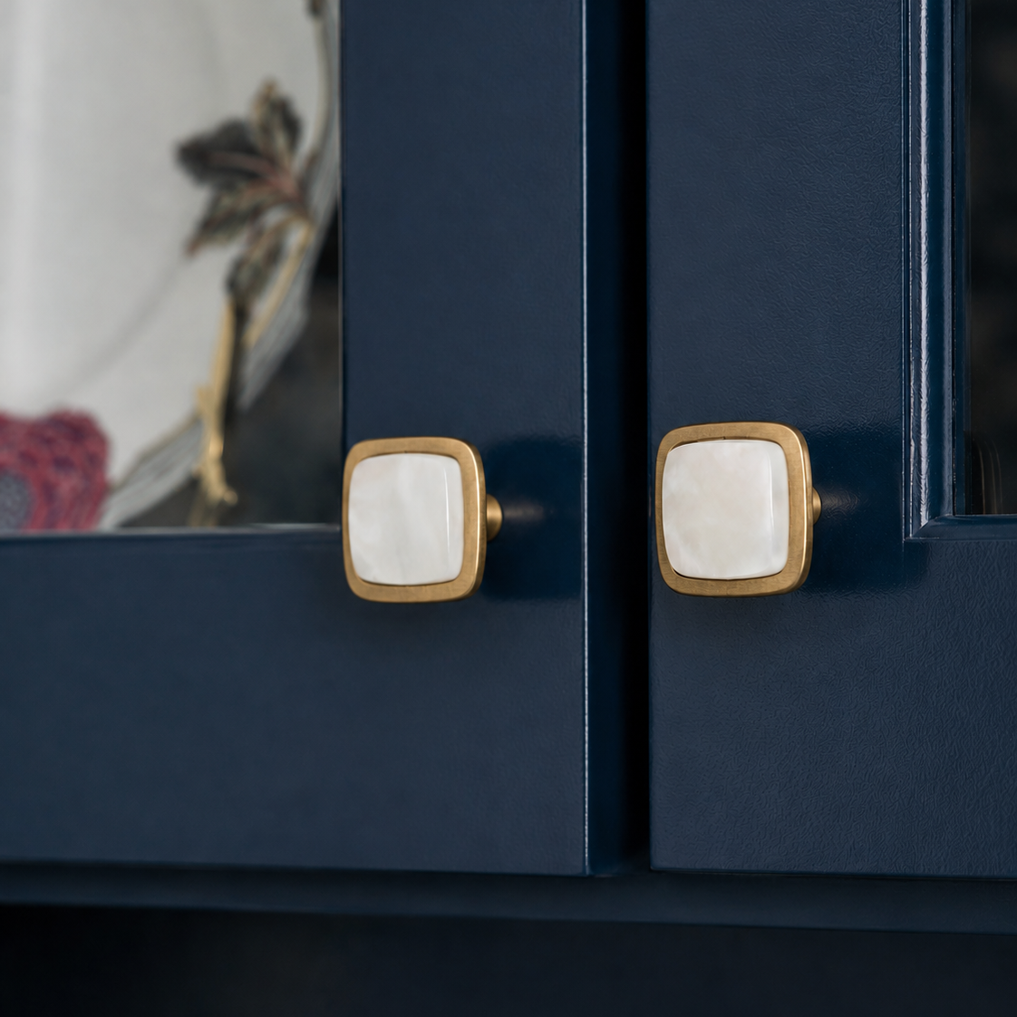 Benson 1.25" Custom Knob - Burnished Brass