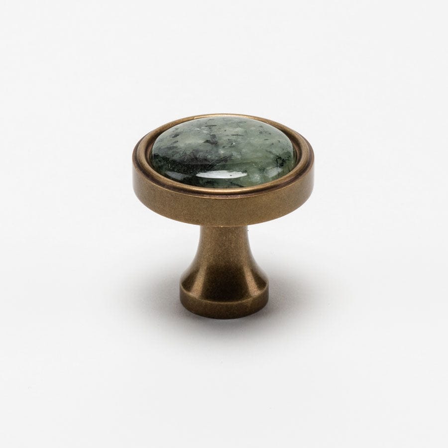 Modern Matter New Lane 1.40" Custom Knob - Burnished Brass Knob