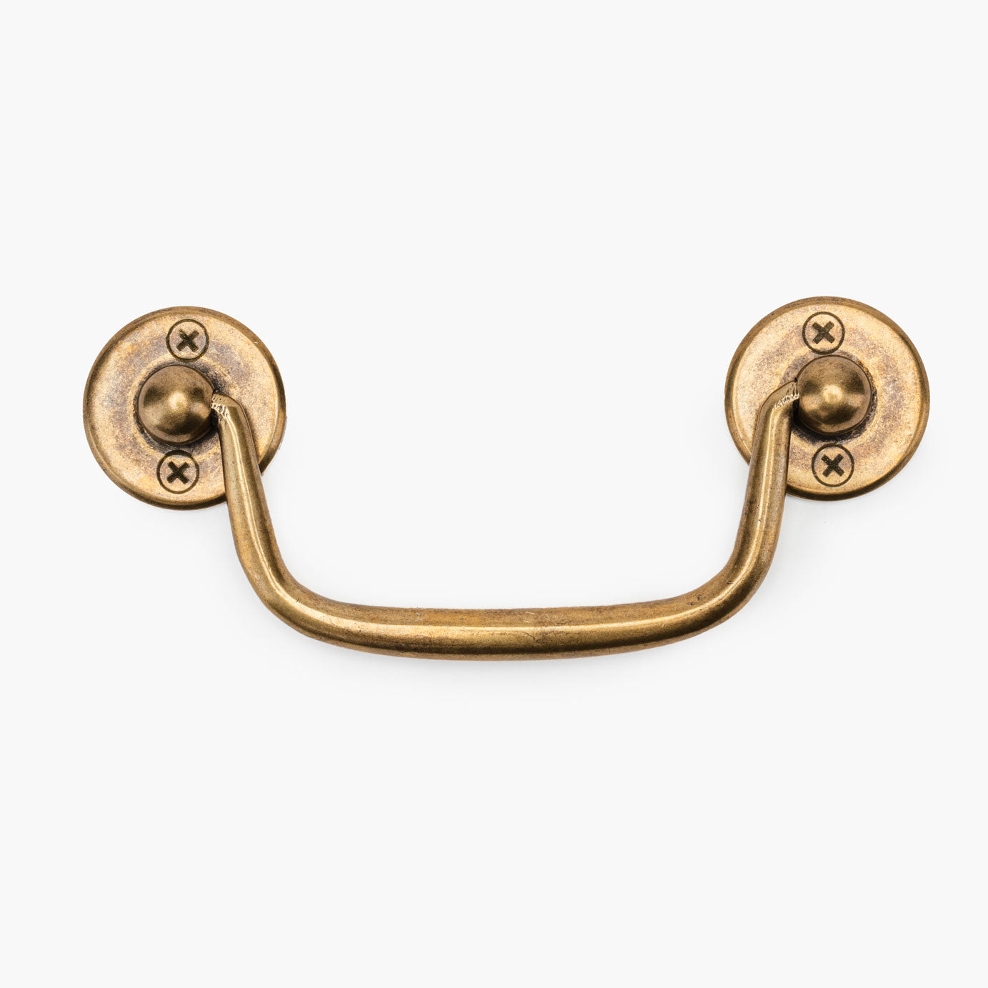 Pixie Bail Pull - Brass with 5 Finishes - Classic Pulls In Stock ...