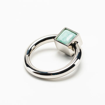 Porter Ring Custom Pull - Polished Nickel